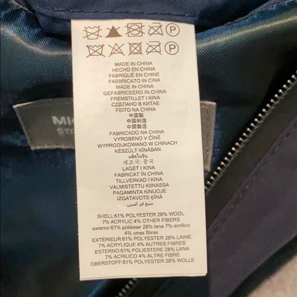 NWT Authentic Michael Kors Pea Coat - Picture 10 of 11